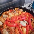 くじゃく。's cooksnap of when they made ♡シーズニングで簡単パエリア♡.