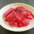 簡単手抜きママ's cooksnap of when they made 紅芯大根のなます風サラダ♪.