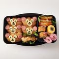 しゅっしゅママ's cooksnap of when they made ディズニー♡ダッフィー簡単稲荷♡.