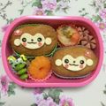 Matthaus's cooksnap of when they made お稲荷さんでおサルさん♪～キャラ弁～.
