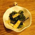 マリーゆう子's cooksnap of when they made ✿小松菜と揚げのおひたし✿.
