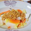 うさぎのジャック's cooksnap of when they made タラと白菜のフライパン蒸し ネギ油ダレ.