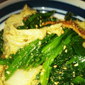 あここ09's cooksnap of when they made 給食風レシピ☆白菜とほうれん草のごまあえ.