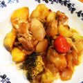 ひしがた's cooksnap of when they made 鶏ジャガのケチャップソース炒め煮.