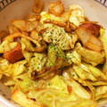 さらふわ's cooksnap of when they made 簡単！まかない風「野菜炒め丼」.