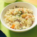 kzmtky's cooksnap of when they made ✿きのこと野菜のリゾット✿.