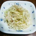 クックW69N92☆'s cooksnap of when they made 簡単副菜♪キャベツの梅和え.