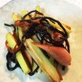 ゆかと花's cooksnap of when they made 残り物活用！ひじきとセロリのうまうま炒め.