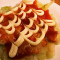 ゆうきえ's cooksnap of when they made 白菜大量消費に♪ふわふわお好み焼き.