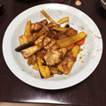クックZT3VHC☆'s cooksnap of when they made カレー風味の鶏とサツマイモ炒め.