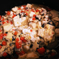 かけや's cooksnap of when they made 木綿豆腐としいたけの冷やしたまごとじ.