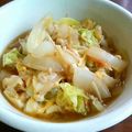 オリンタ's cooksnap of when they made ☆キャベツと油揚げのさっと卵とじ☆.