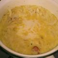 あんころぴ｡・:＋°'s cooksnap of when they made 白菜とベーコン牛乳(豆乳)煮.