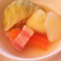 ぶぶもんすたー's cooksnap of when they made 厚切りベーコンとゴロゴロ野菜のポトフ.