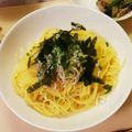 ママうさこ's cooksnap of when they made 簡単すぎる！和風スパゲッティ.