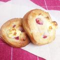 samiix's cooksnap of when they made 混ぜて簡単♪いちごのぐるっとスコーン♪.
