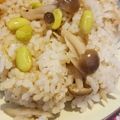 pipisis's cooksnap of when they made 簡単なのに絶品枝豆ご飯.
