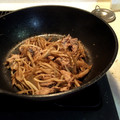 lily＊料理初心者's cooksnap of when they made シャキシャキ☆豚♪ごぼう♪もやし炒め.