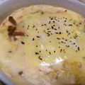 mama57's cooksnap of when they made 白菜の大量消費に！白菜のスープグラタン！.