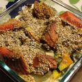 cheesedog's cooksnap of when they made 塩鮭と野菜の豆乳グラタン.
