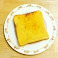 YUZVIO's cooksnap of when they made メロンパン風トースト.