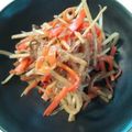 ちはのすけ's cooksnap of when they made 子供が大さじ2で作る☆簡単キンピラゴボウ.