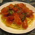 ジョングレ's cooksnap of when they made レトルトde旨味ＵＰ具沢山トマトソース♪.