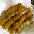 めぐえむ's cooksnap of when they made ミニ☆ほうれん草春巻き.