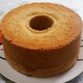 ✩mg☆'s cooksnap of when they made ふわっと♪きなこ黒糖の和風シフォンケーキ.
