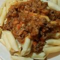 ぴくしーの台所's cooksnap of when they made 簡単！我が家のミートソースパスタ♪.