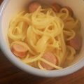 ふうもんち's cooksnap of when they made カップスープでクリームパスタ.