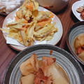 ひっこ's cooksnap of when they made かき揚げ　人参とゴボウと玉ねぎの天ぷら.