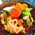 クリスタルカラー's cooksnap of when they made 話題入り♪鮭とイクラの親子ちらし寿司.