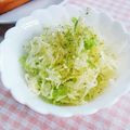 taako1552's cooksnap of when they made 家族がパクパク食べる☆美味しいごま油塩.
