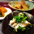 mokutarou's cooksnap of when they made ささみとせりの梅肉和え.