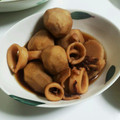 nainlaurin's cooksnap of when they made さといもといかの煮物.