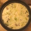 chihirola's cooksnap of when they made 豚挽肉団子の豆乳鍋.