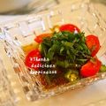 ruruchirin's cooksnap of when they made オクラ・トマト・もずく酢の簡単サラダ♫.