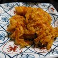 るる子's cooksnap of when they made ビールに最高！桜海老だけのかき揚げ.
