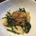 tomomani's cooksnap of when they made 長芋とほうれん草のバターソテー♬.