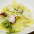 みぽぴぽ's cooksnap of when they made ﾒﾄﾚで★ﾀｺとｷｬﾍﾞﾂのｵｲﾙ煮.