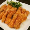 なっつなおこ's cooksnap of when they made 簡単♪サクッと美味しいフライドサーモン.