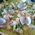 ゴロー介's cooksnap of when they made ☆フライパンで簡単シーフードパエリア☆.