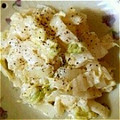 silver0124's cooksnap of when they made ちょっとおしゃれな＊白菜のサラダ.