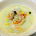 やっつん1329's cooksnap of when they made 白菜たっぷり豆乳スープ.