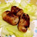 dorachan＊'s cooksnap of when they made チーズ入り肉巻きおにぎり☆GBSで♪.