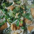 クック鳩゜'s cooksnap of when they made チンゲン菜と厚揚げのシャンタン炒め.