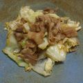 ari_sya's cooksnap of when they made 超簡単！豚肉とキャベツのオイスター炒め♪.