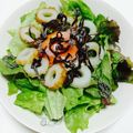ジンベえちゃん's cooksnap of when they made 簡単っ！◆レタスと竹輪の塩昆布サラダ◆.