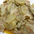 Ｍぱん's cooksnap of when they made 大根とごぼう。冬野菜のピリ辛煮☆.